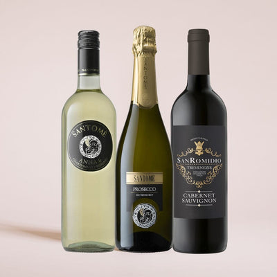 Celebrate Trio Wine Tre Amici Wines 