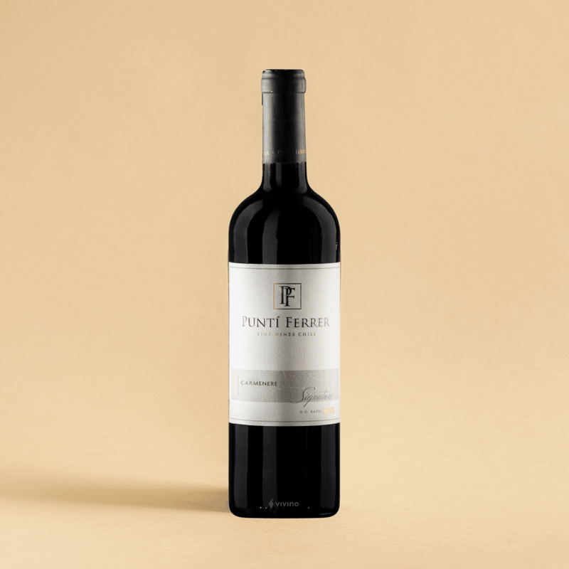 Punti Ferrer Signature Carmenere 2021 Tre Amici Wines 
