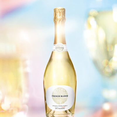 French Bloom, Le Blanc | Organic French Bubbly, 0.0% Alcohol Tre Amici Wines 